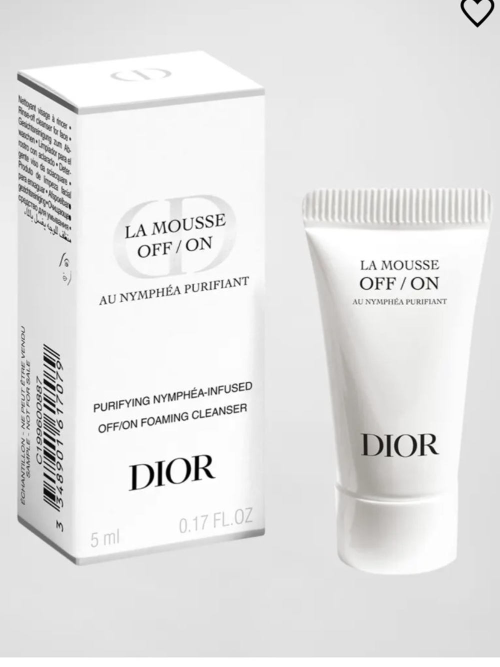 Dior La Mousse OFF/ON Foaming Face Cleanser,